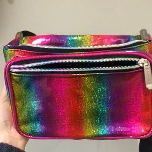 Rainbow Pride Lisa Frank Fanny pack/cross body bag
